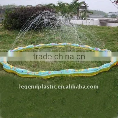 inflatable pool with water prayer
