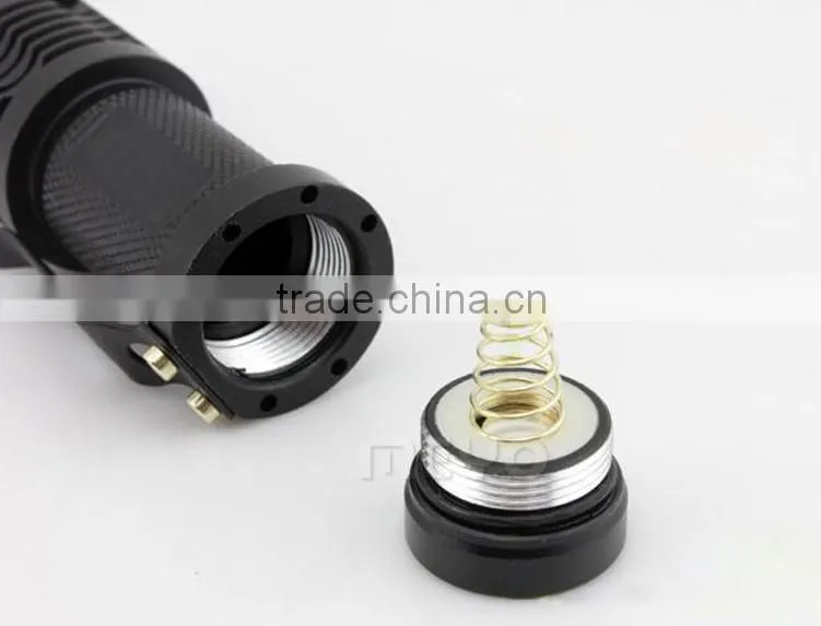 Customize Painting Military Grade Tactical WaterProof Flashlight LED