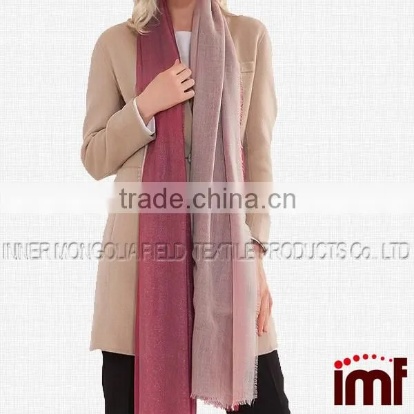 Womens Spring Cashmere Fashion Light Scarves and Shawls with Silver Wire