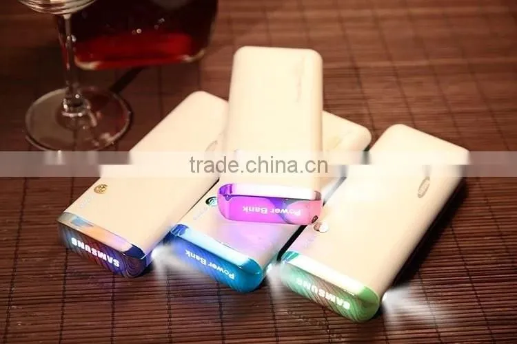 creative Factory price power bank color change battery backup for iphone