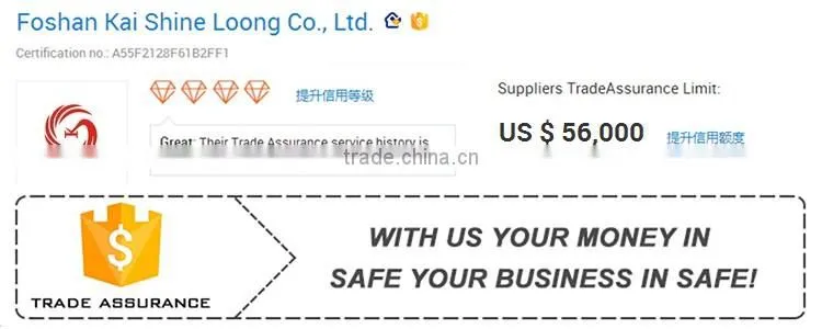 2016 KSL new product double edge PVC ceramic tile expansion joint