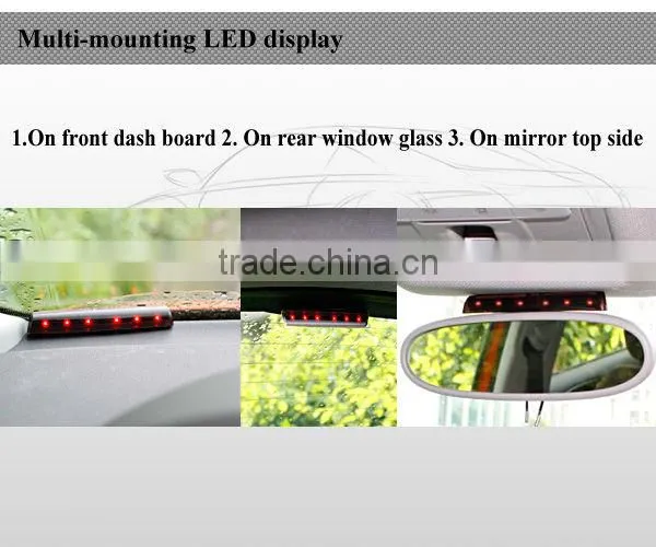 Best car reversing system for car parking led color sesor