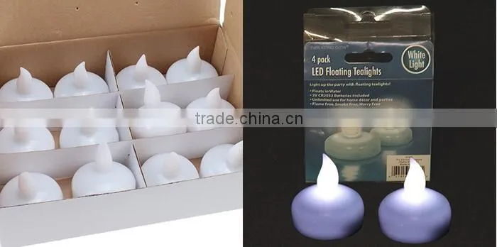 Hot Wholesale Water Floating Led Tea Light Candle