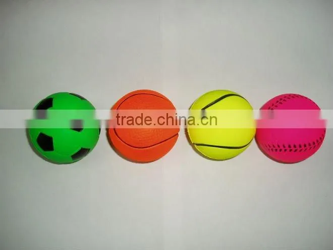 2015 Wholesale Pet Toy Rubber Ball Manufacturer