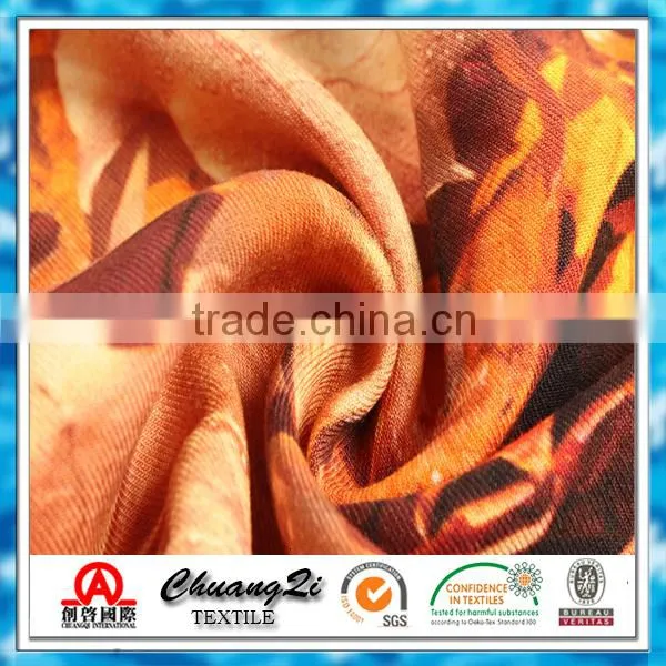 Cheap Price Woven Reactive Print Rayon Challis 100% Viscose