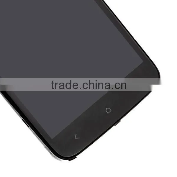 lcd & digitizer assembly for htc one x with front housing,for htc one x lcd with touch screen assembly high quality