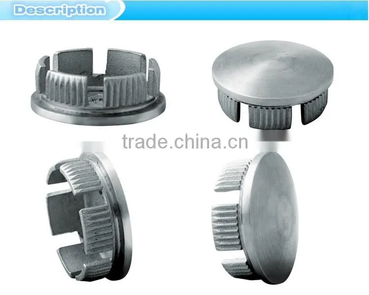 stainless steel pipe threaded end cap/stainless steel pipe threaded end cap EC-12