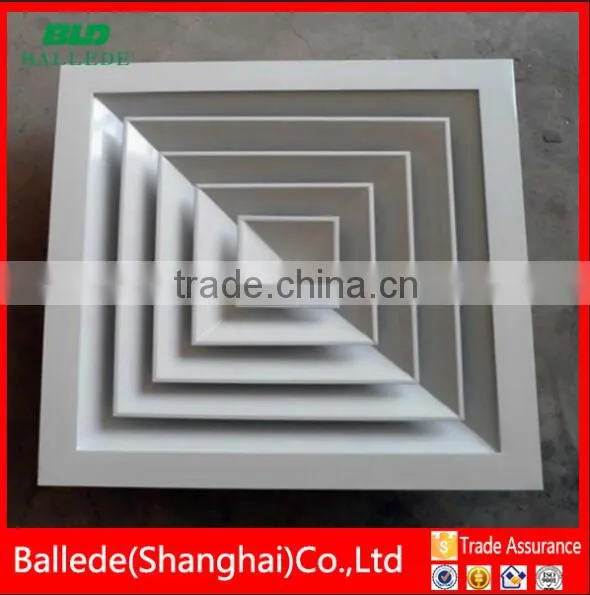 easy install beautiful aluminum air grille for ceiling