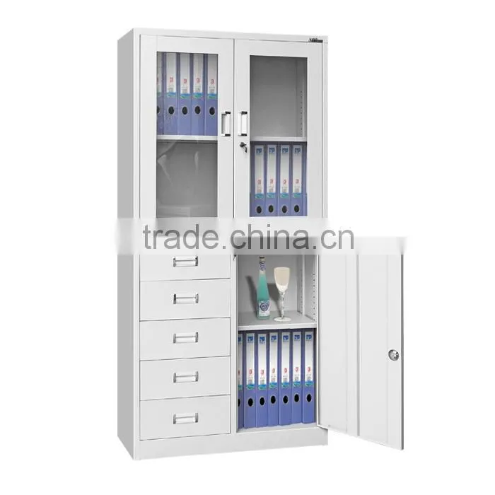 5 drawers cabinet metal cabinet handle lock with high quality