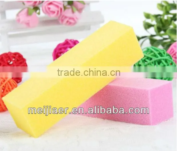 White buffer fluorescent sanding block