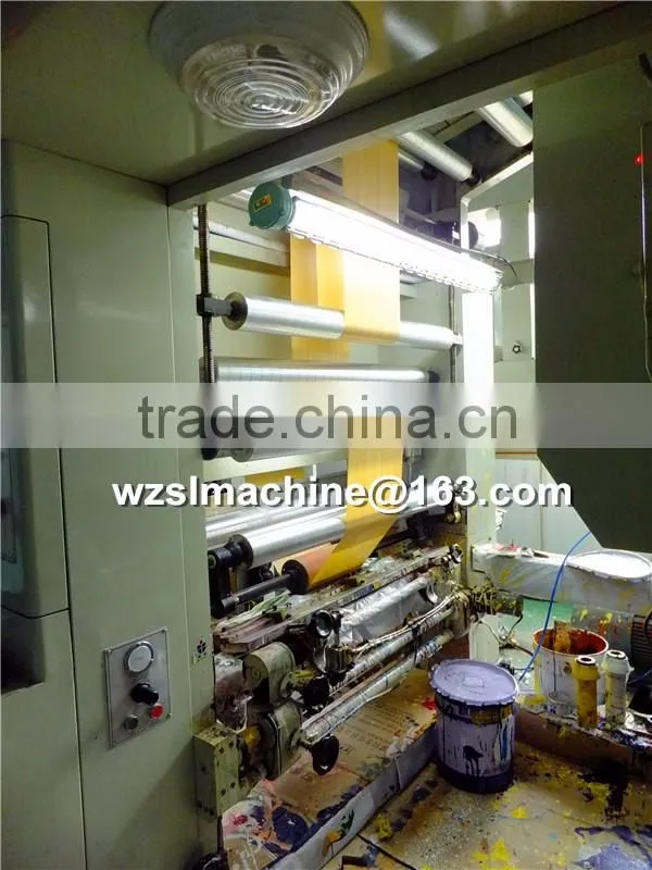 High Speed Computerized Color Register Rotogravure Printing machine