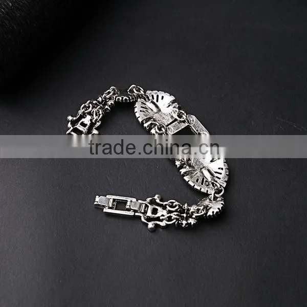 Black Diamond Rhinestone Bracelet