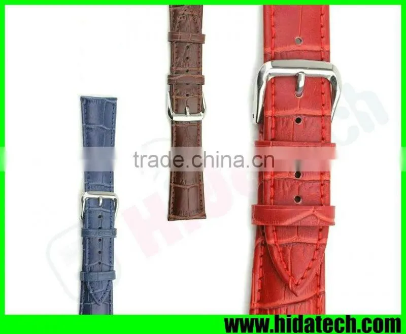 Wholesale Crocodile Pattern Genuine Leather Strap for Apple Watch Band