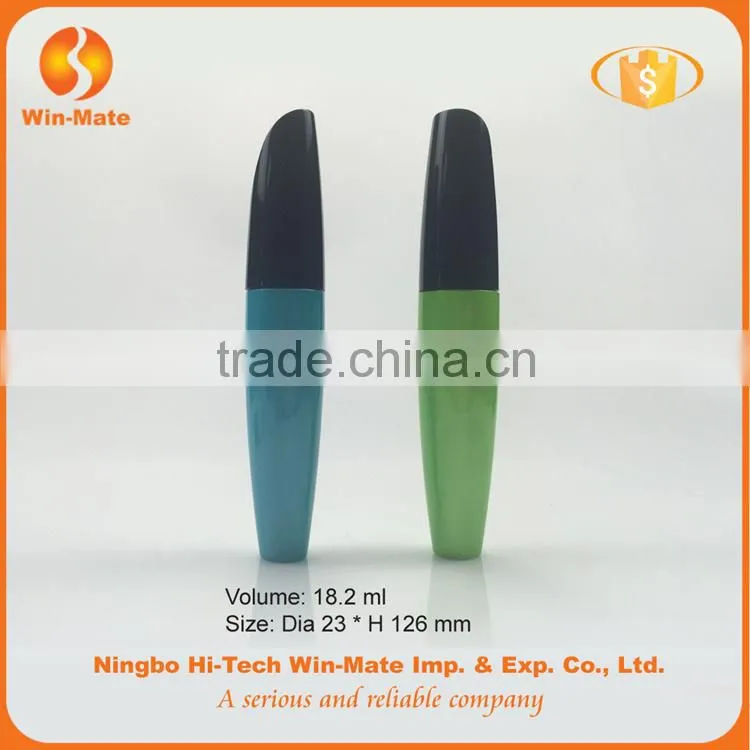2015 new colorful factory supply plastic empty mascara packaging