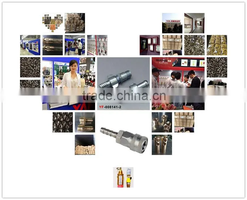 pneumatic quick connect pipe fittings with high quality