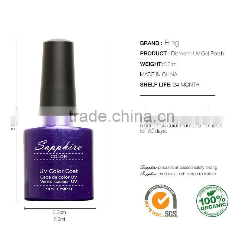 Charm limit advertising chrome chameleon vegan metallic nail polish china