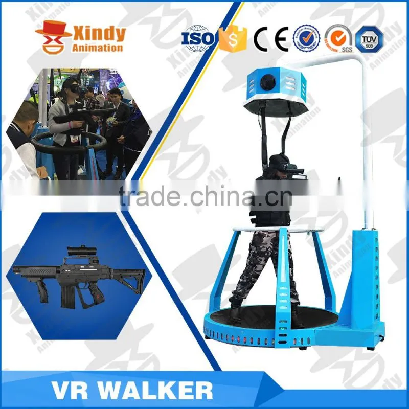 Newest most Attractive CS game equipemnt VR headset 9D VR Simulator VR Walker