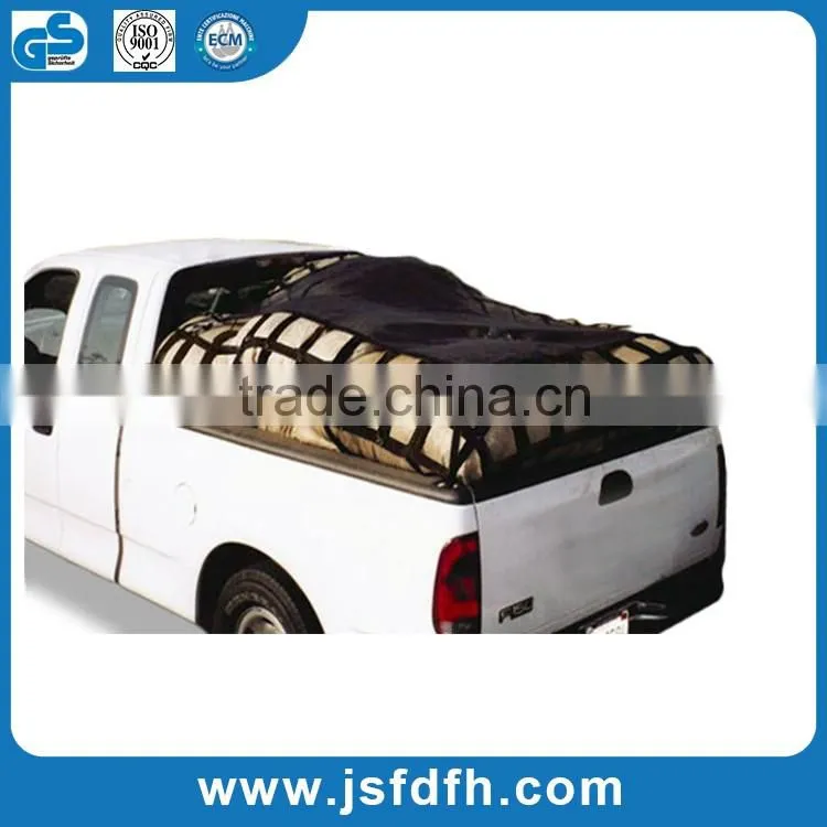 Factory Outlets Polyester Webbing Cargo Net Shipping Cargo Netting For Truck