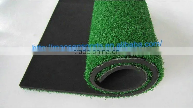 mini size portable indoor or outdoor driving golf practice mat artificial grass rubber mat