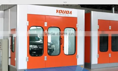Economic high quality CE Car painting room, Paint spraying booth