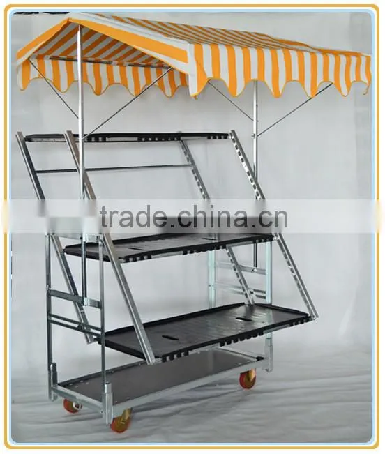 flower trolley , flower transport cart, danish trolley