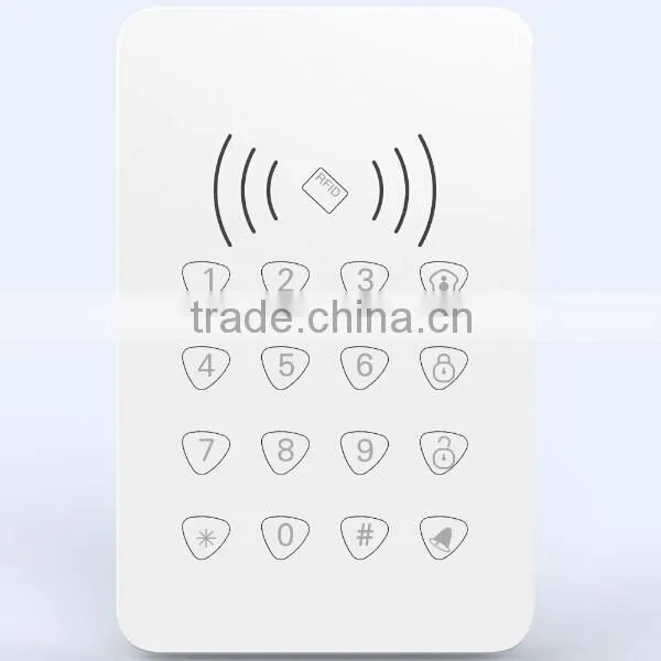 RFID Touch keypad wireless RFID keypad !2014 Oct. new produnct release ! ! Battery low voltage SMS alert function