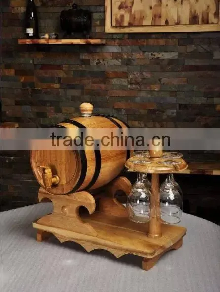 Customized high quality solid wood rack