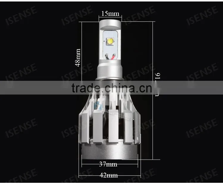 2014 New Led Headlight car accessories 9006 High Power Crees Led Head lamps