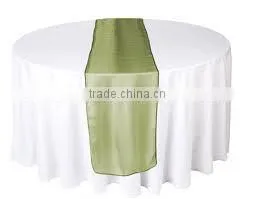 Organza Table Runner for Banquet Decoration