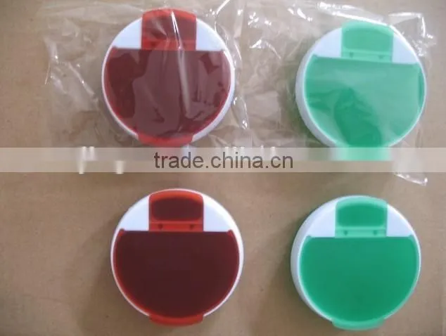 Promotional 4 Compartment Capsule Case Plastic Pill Box