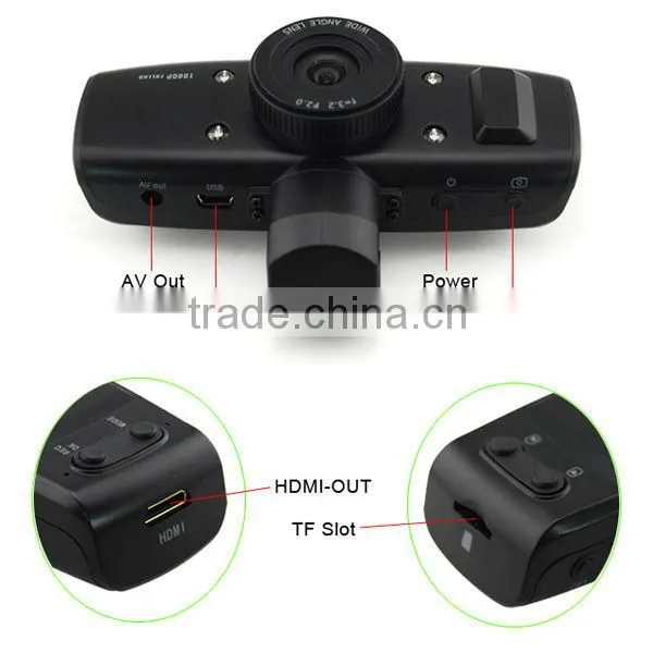 safety guard Hot sale 1.5 Inch Night vision temperature resistant car dvr