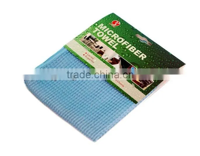 Microfiber waffle towels 30X40CM