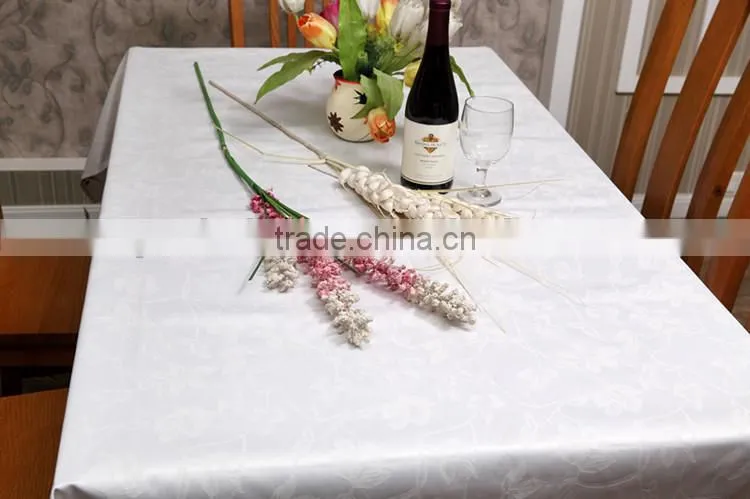 NEW DESIGN Jacquard table cover /white table cloth /table cloth wedding