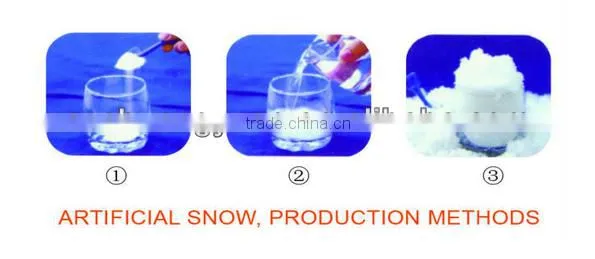 Artificial Instant Snow for Party Decoration