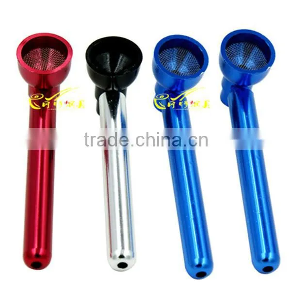 GT020100 Newest design useful al metal smoking pipe