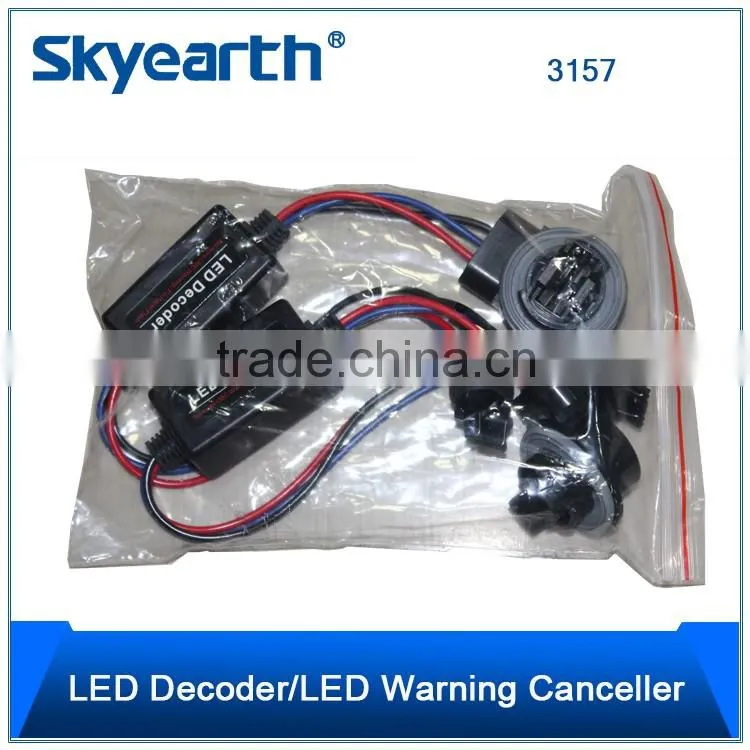 car LED error canceller LED xenon light warning canceller for 3157