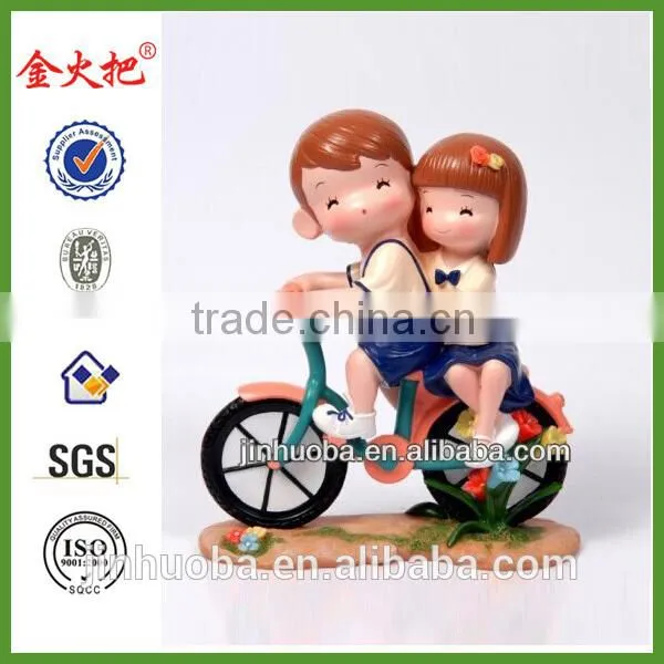 Jinhuoba Popular Valentine Couple figurine for sale&Valentine gifts