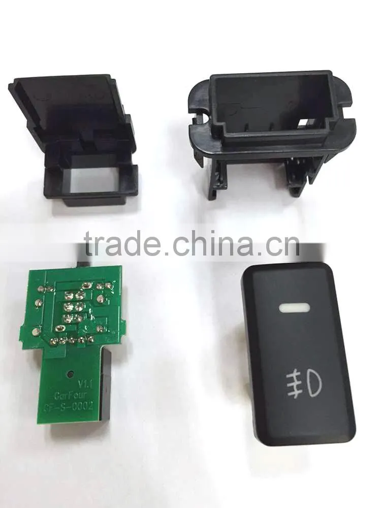 Color Choose and Icon Custom Design Fog Light Switch