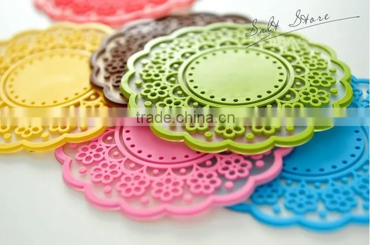 Waterproof Coasters Silicone Pad