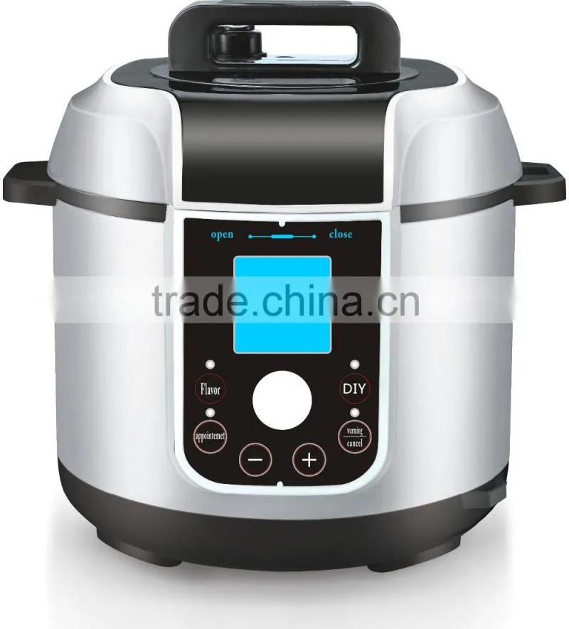 New electrical invention 3D heating non stick electric rice cooker intelligent pressure cooker with mechanical pressure control