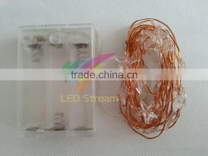 Star/Snowflake/Christmas tree/Heart shape Fairy LED String Lights