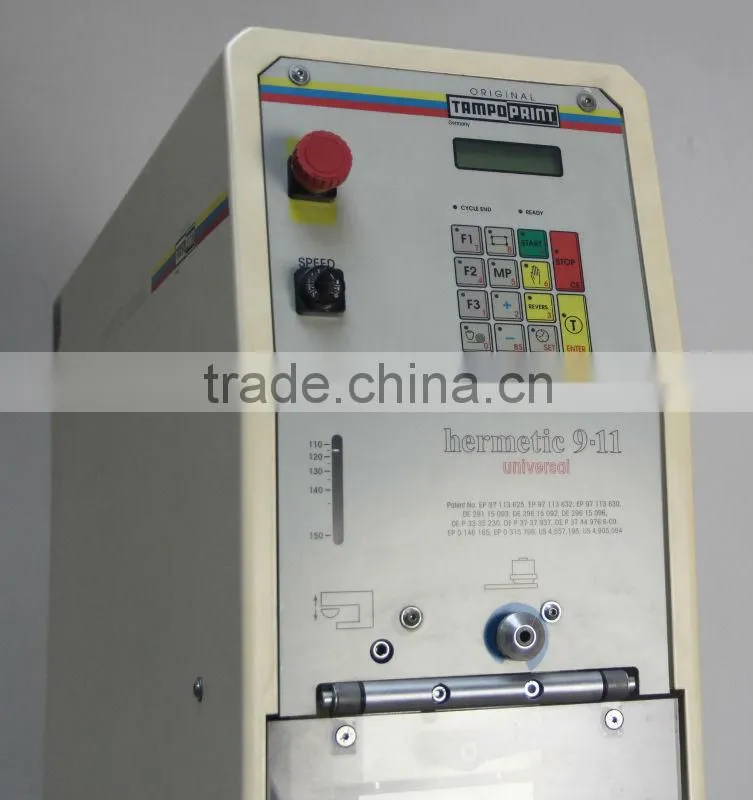 HERMETIC 9-11 UNIVERSAL TAMPOPRINT ELECTROMECHANICAL TAMPO PRINTING MACHINE