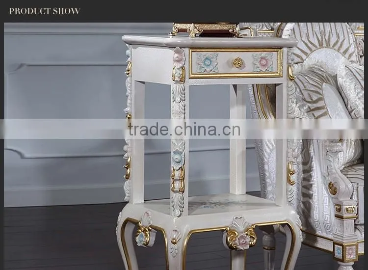 Royal furniture french style-antique hand carved furniture telephone stand