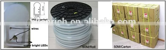 High quality led neon rope light for indoor&outdoor decoration