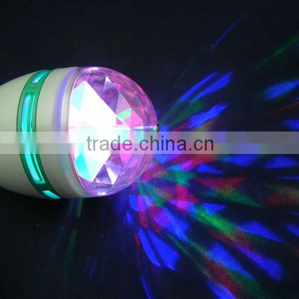 Crystal RGB Full Color Rotating Lamp/Bar Light