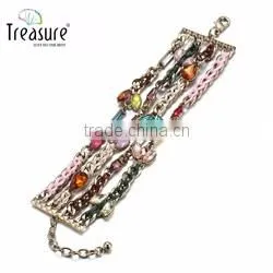 Fashion jewelry hot selling High Quality Jewelry Gold Plated open cuff Bangle