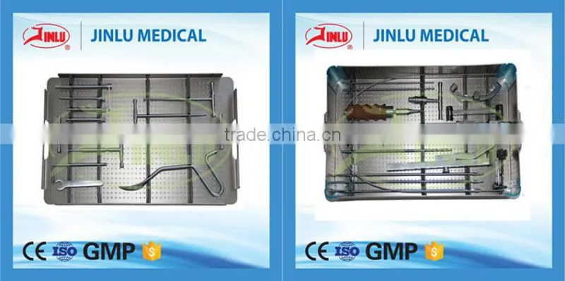 China supplier Self lockable Humeral interlocking nail instrument kit,medical devices,interlocking nail instrumentation.