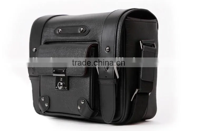 Alibaba hot sale camera bag practical leather DRLS camera bag luxury men's bag