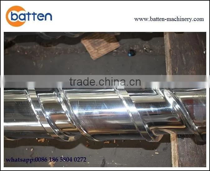 HDPE pipe plastic extrusion line screw barrel