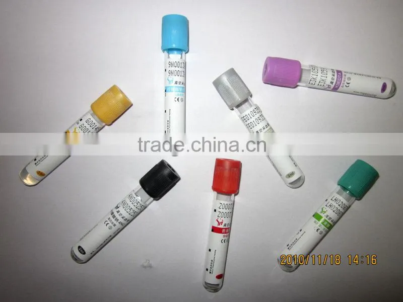 EDTA tube with EDTA 2K/3K additives